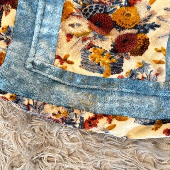 Vintage 1970s terry cloth handmade bag - Picture 7 of 10